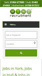 Mobile Screenshot of myntrecruitment.com